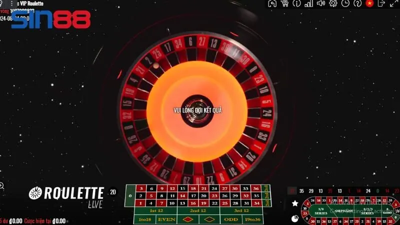 Hướng dẫn các bước chơi Roulette Live cho newbie